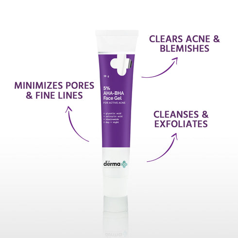 The Derma co A5% AHA BHA Face Gel